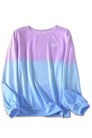 Tie-dye Loose Fit Sweatshirt - Fla Coastal Sunshine State Local Gear