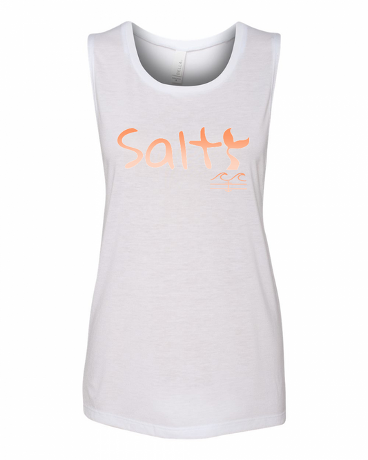 Salty Mermaid Tank (Sunset) - Fla Coastal Sunshine State Local Gear