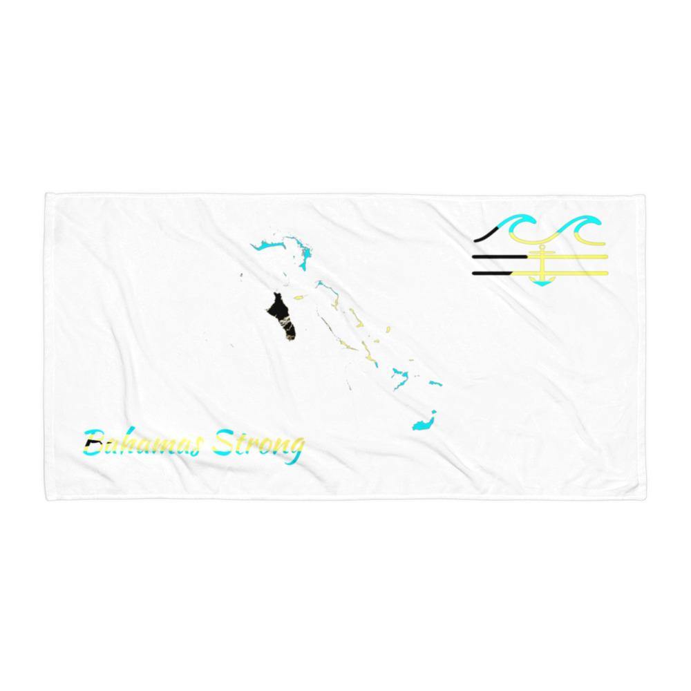 Coastal Crue Bahamas Strong Edition Beach Towel - Fla Coastal Sunshine State Local Gear