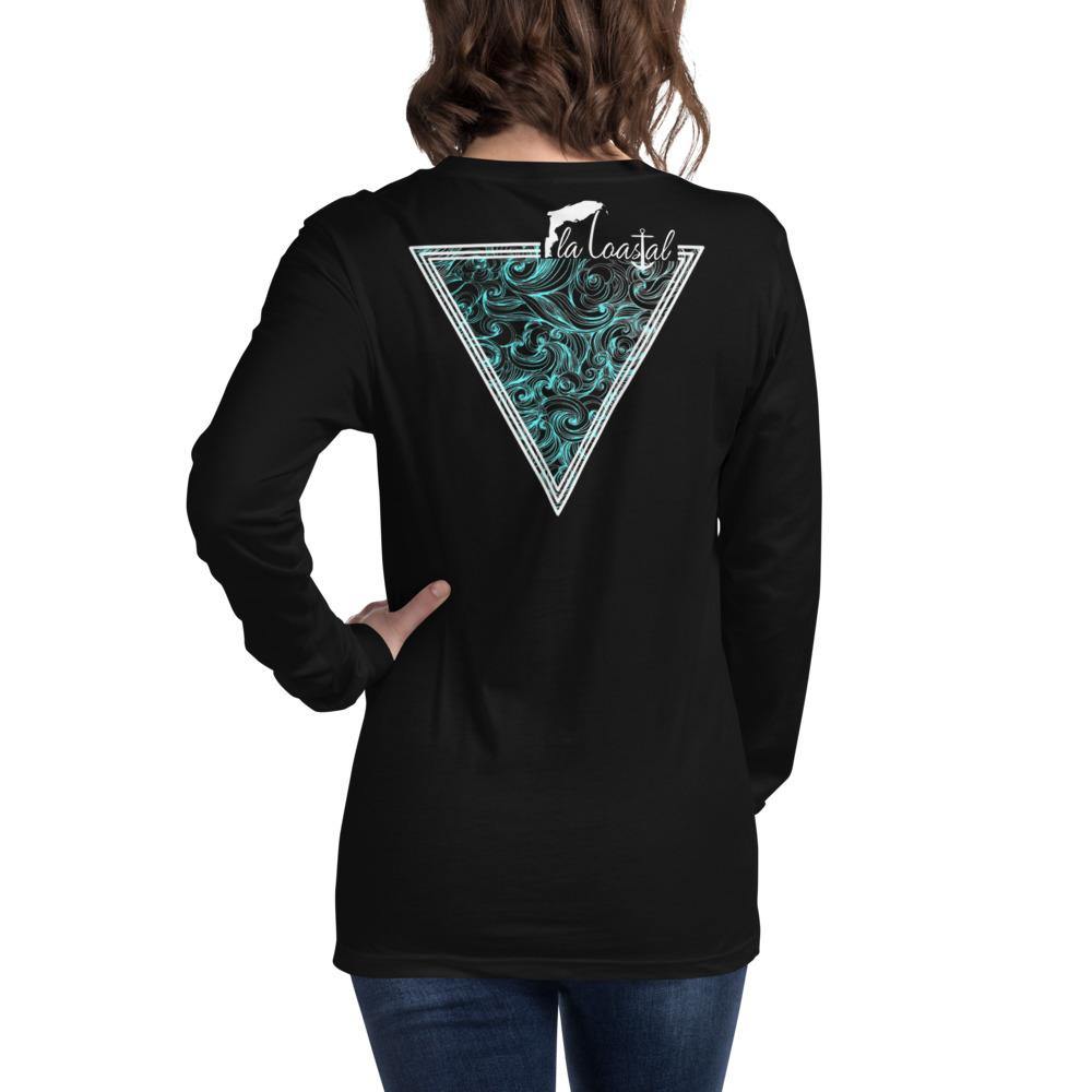 Bermuda Triangle Long Sleeve - Fla Coastal Sunshine State Local Gear