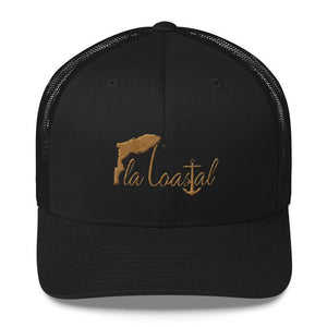 Rustic Retro Trucker - Fla Coastal Sunshine State Local Gear