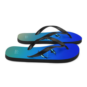 Bahamas Strong Edition Flip-Flops - Fla Coastal Sunshine State Local Gear