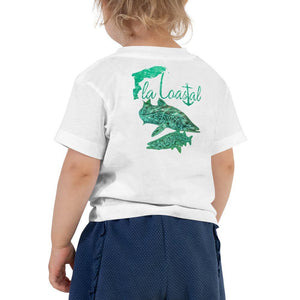 Toddler's Droppin' Lines - Fla Coastal Sunshine State Local Gear