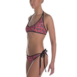 Mermazing Coral Reversible Bikini - Fla Coastal Sunshine State Local Gear