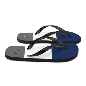 Coastal Crue Nauti Lines Flip-Flops - Fla Coastal Sunshine State Local Gear