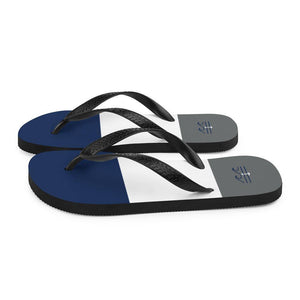 Coastal Crue Nauti Lines Flip-Flops - Fla Coastal Sunshine State Local Gear
