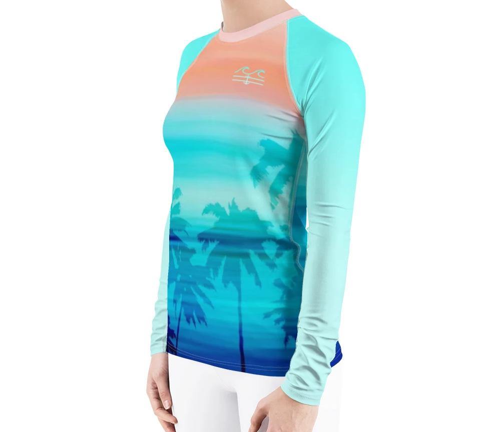 Sunset Palms Performance Coastal Guard - Fla Coastal Sunshine State Local Gear