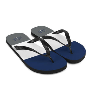 Coastal Crue Nauti Lines Flip-Flops - Fla Coastal Sunshine State Local Gear