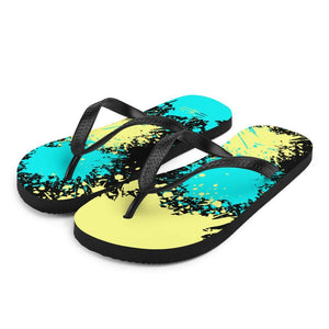 Coastal Crue Bahama Splash Edition Flip-Flops - Fla Coastal Sunshine State Local Gear