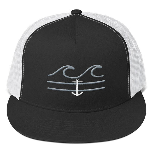Coastal Crue Flat Bill Trucker - Fla Coastal Sunshine State Local Gear