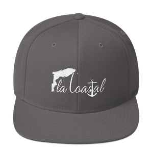Stone Coastal Snap Back - Fla Coastal Sunshine State Local Gear