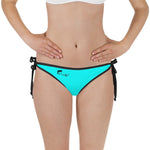 Black & Teal Reversible Bikini Bottom - Fla Coastal Sunshine State Local Gear