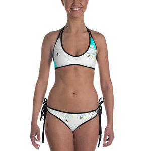 Bahama Splash Edition Reversible Bikini - Fla Coastal Sunshine State Local Gear