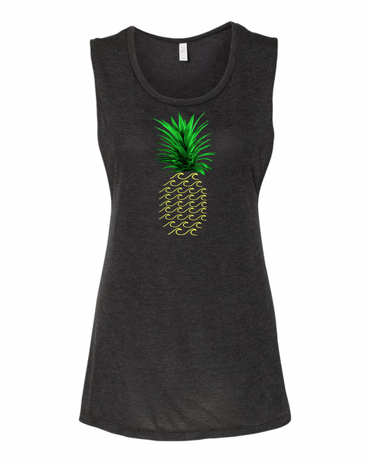 Pineapple Waves - Fla Coastal Sunshine State Local Gear